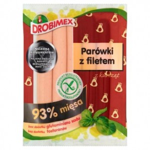 Drobimex parówki z filetem