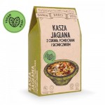 Dania Babci zosi- kasza jaglana z cukinią i słonecznikiem
