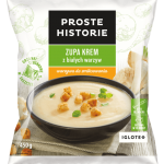 krem z białych warzyw proste historie