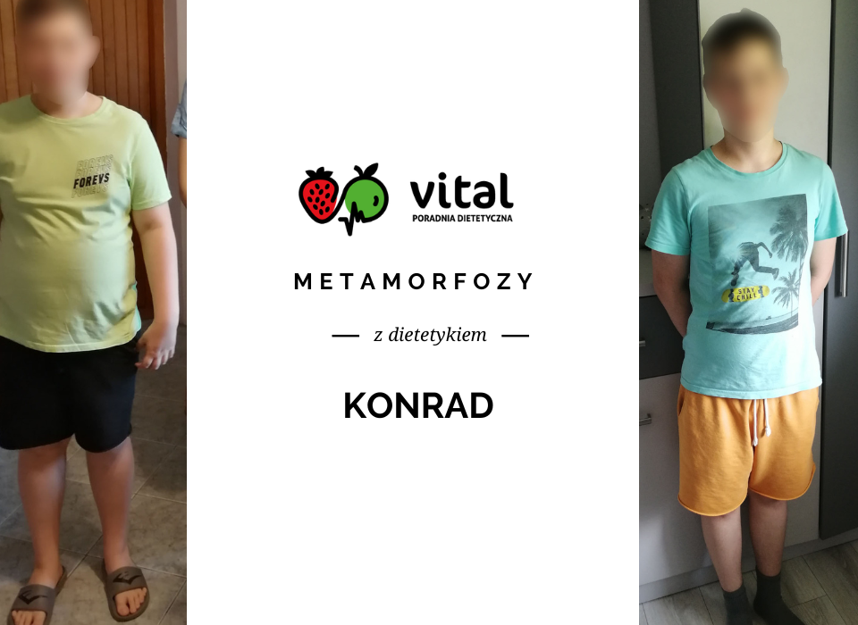 metamorfoza dietetyczna 12 chłopca